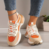 Katja - Casual Dames Sneakers - Oranje